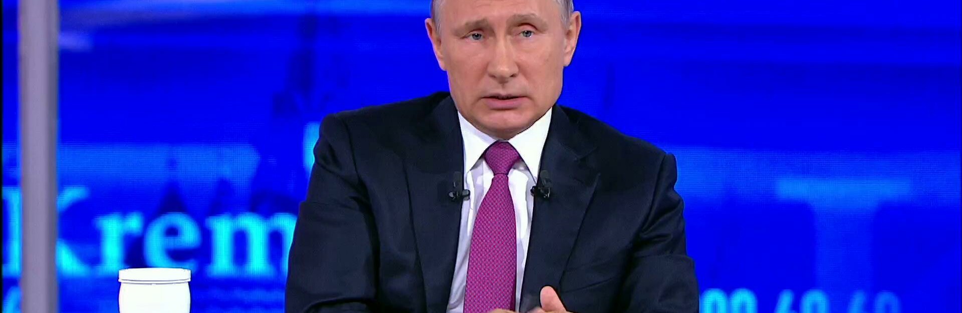 Камчатцам в ходе прямой линии не удалось задать Путину ни одного вопроса